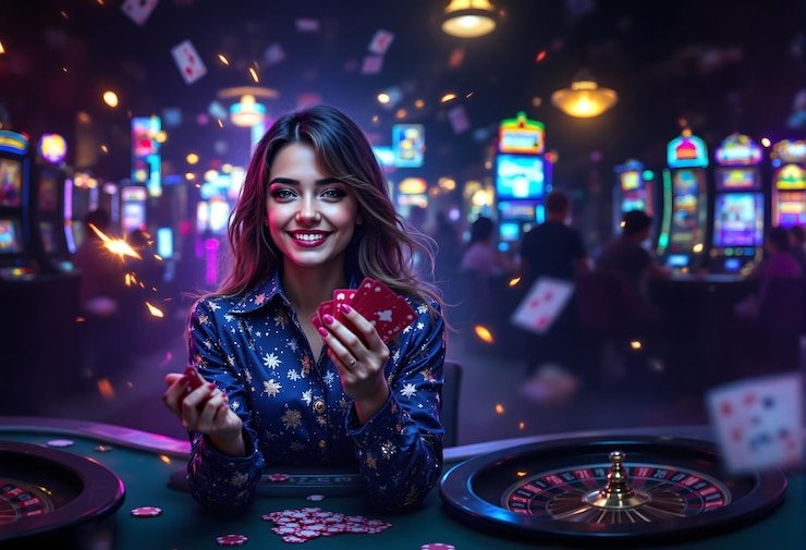 Virtual entertainment with digital sports and casino themes