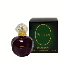 عطر جیبی برندینی پویزن Brandini Poison زنانه حجم 33 میلی لیتر