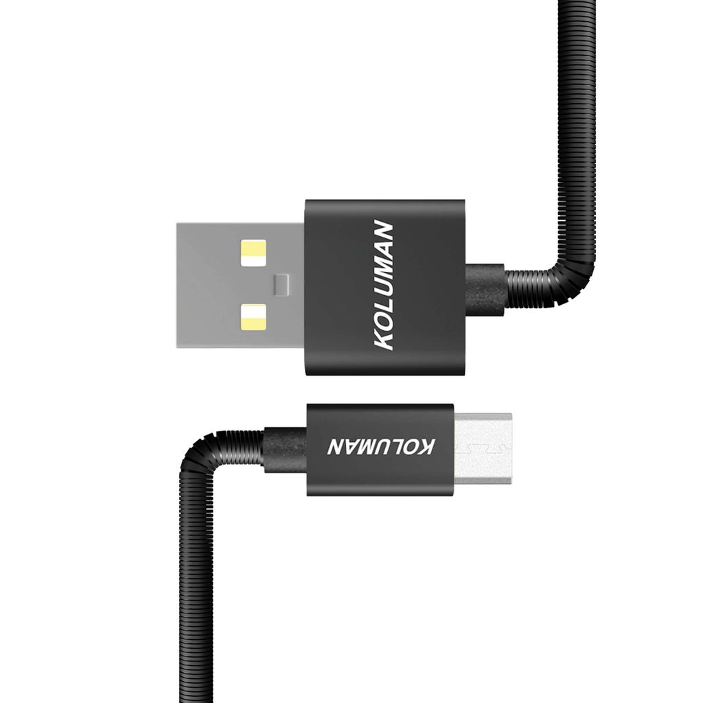 کابل تبدیل USB به microUSB کلومن مدل KD34-fastCharge طول 1 متر مشکی