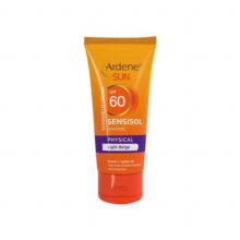 کرم ضد آفتاب فیزیکال آردن مدل Sensisol SPF 60 مناسب پوست حساس حجم 50 میلی لیتر – بژ روشن