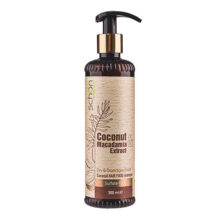 شامپو فاقد سولفات ماکادمیا و نارگیل شون|shampoo coconut macadamia schon