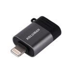 فروشگاه اینترنتی دیجی‌پلاس - مبدل USB به لایتنینگ کلومن مدل K-OT15 خاکستری