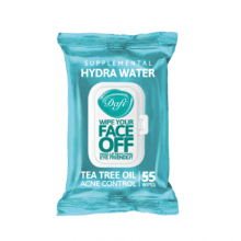 دستمال مرطوب درب دار دافی مدل HYDRA WATER بسته 55 عددی