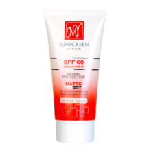 ضد آفتاب SPF60 فاقد چربی (رنگی) مای|sunscreen spf60 matt