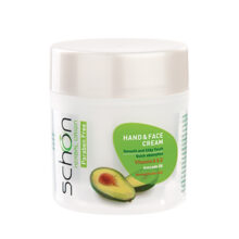 کرم دست و صورت آووکادو شون کاسه ای 150میل|Schon Avocado Moisturizing Cream 150ml